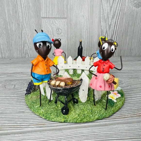 Yankee Candle Picnic Ants Jar Candle Holder spring summer decoration rare - Picture 7 of 13